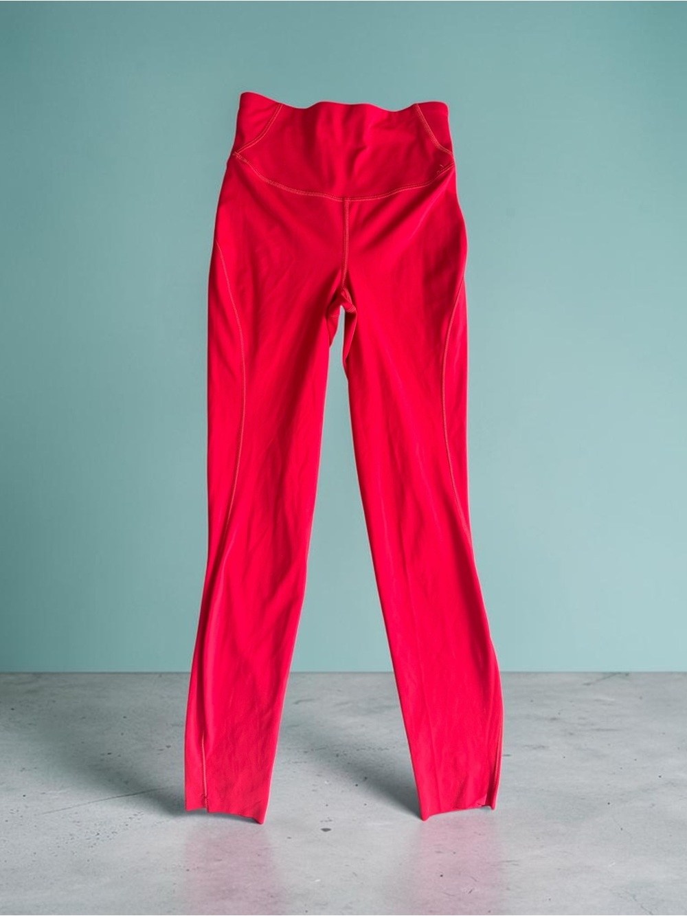 lululemon athletica Bright Red High-Waist Leggings